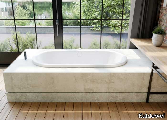 CENTRO DUO OVAL - Oval steel bathtub _ Kaldewei