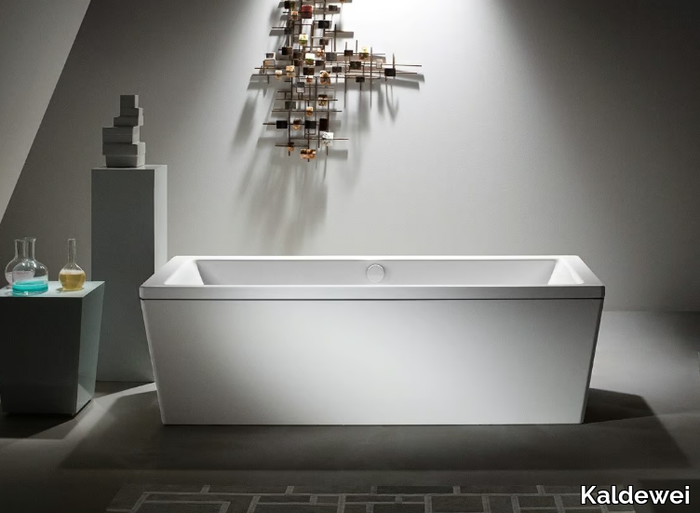 CONODUO FREESTANDING - Freestanding rectangular enamelled steel bathtub _ Kaldewei