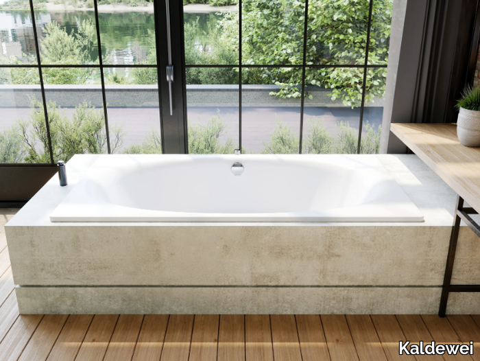 ELLIPSO DUO - Enamelled steel bathtub _ Kaldewei