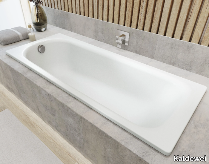 SANIFORM PLUS - Built-in rectangular steel bathtub _ Kaldewei