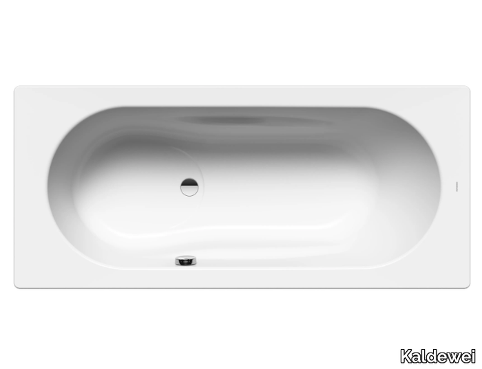 VAIO SET - Rectangular built-in enamelled steel bathtub _ Kaldewei