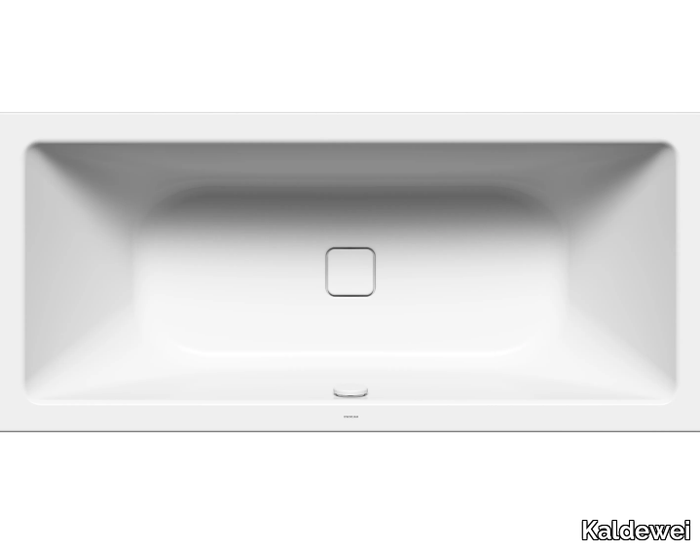 MEISTERSTÜCK CONODUO 1 LEFT - Rectangular built-in enamelled steel bathtub _ Kaldewei