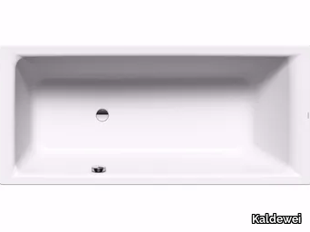 PURO SIDE OVERFLOW - Built-in rectangular steel bathtub _ Kaldewei