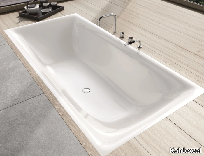 SILENIO - Built-in enamelled steel bathtub _ Kaldewei