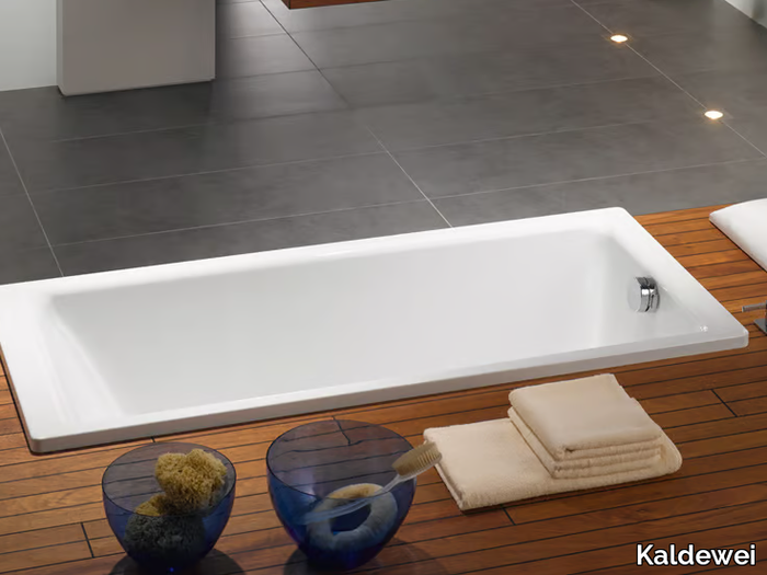 PURO - Rectangular steel bathtub _ Kaldewei