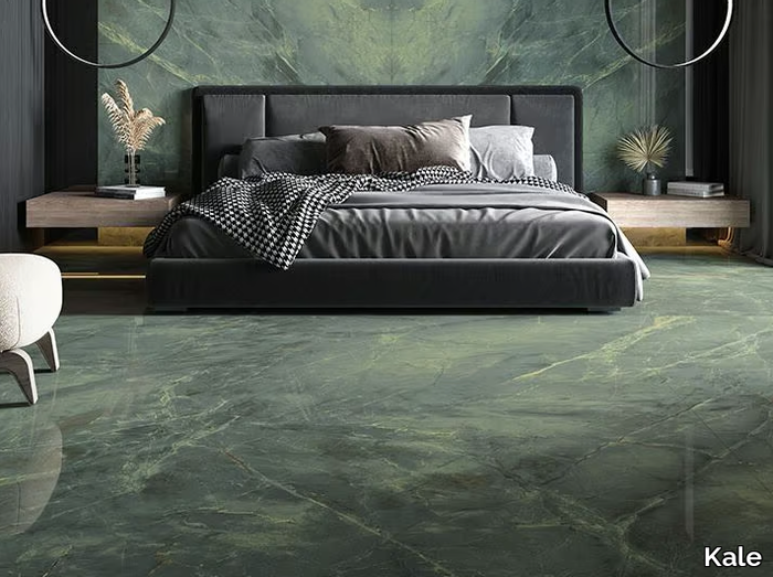 QUARZITE J’ADORE - Porcelain stoneware wall/floor tiles with marble effect _ Kale