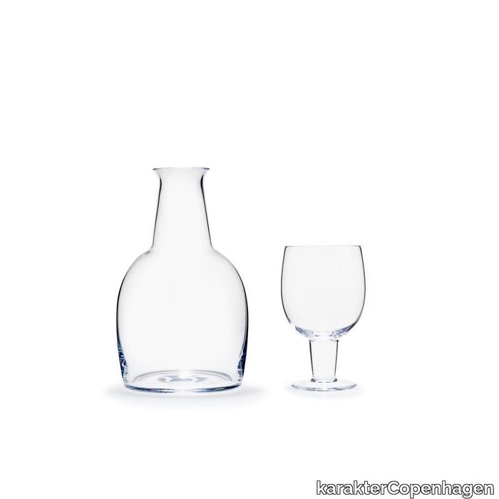 Glass Carafe - 4 glasses Aldo Bakker, 2021