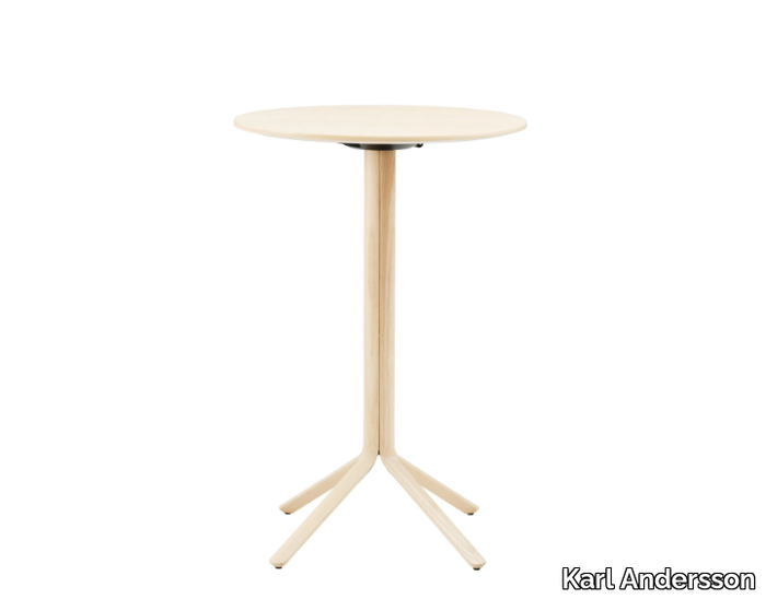 PEEL - Round folding high table _ Karl Andersson