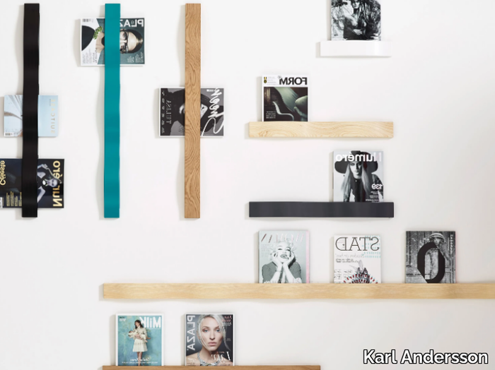 SVALL - Wooden magazine rack _ Karl Andersson