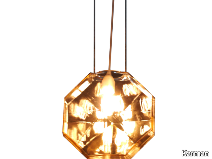 24 KARATI SE113 - Glass pendant lamp _ Karman