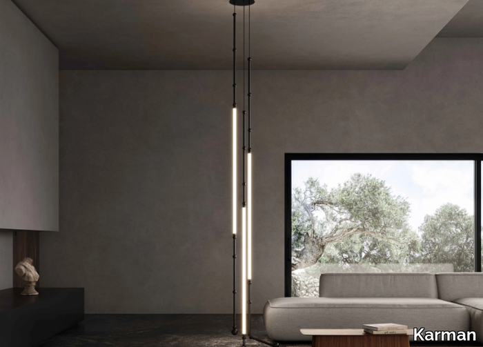 LEDA - LED aluminium pendant lamp _ Karman