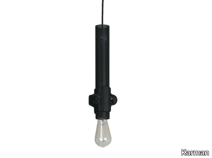 NANDO 1 - Painted metal pendant lamp _ Karman