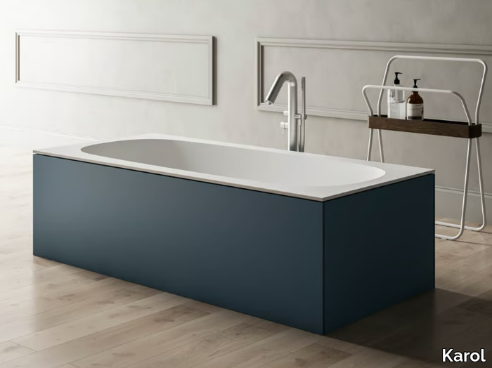 SCIARADA - Freestanding Ksolid bathtub _ Karol