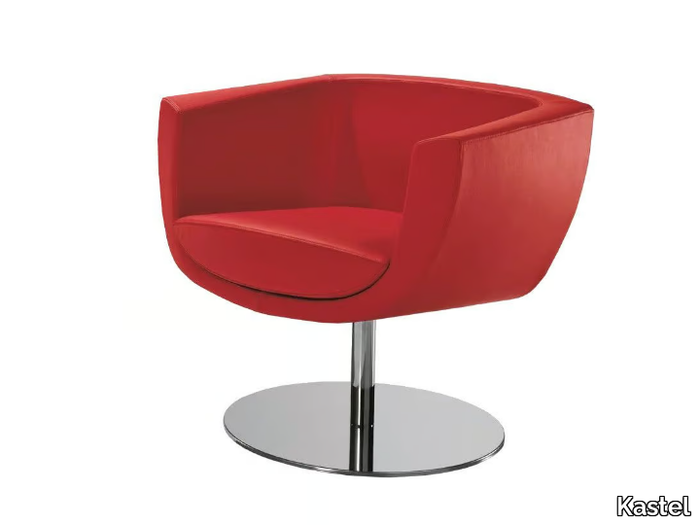 KOPPA - Swivel chair with armrests _ Kastel