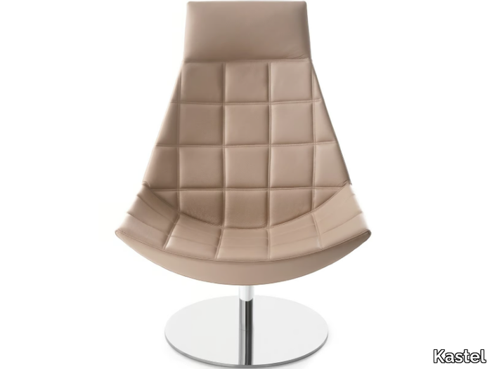 KAYAK - Swivel armchair high-back _ Kastel