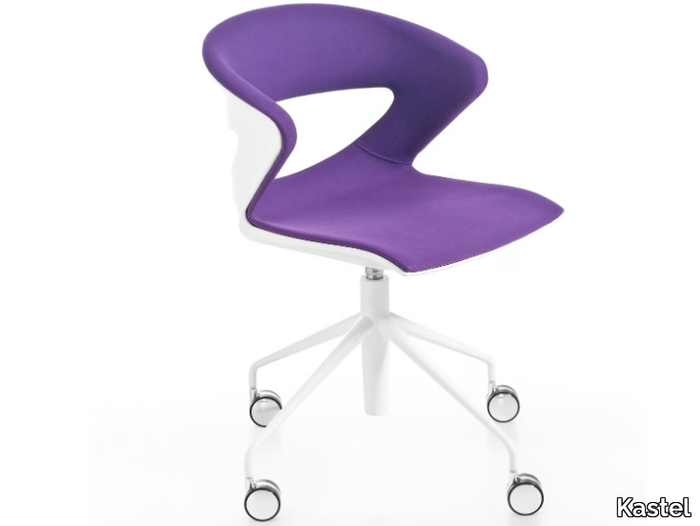 KICCA - Height-adjustable office chair with castors _ Kastel