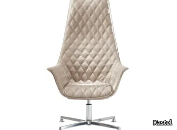 KIMERA - Armchair with 4-spoke base high-back _ Kastel