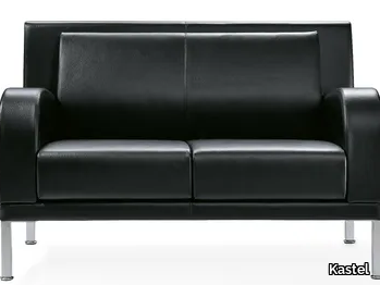 KRISTALL - 2 seater leather sofa _ Kastel