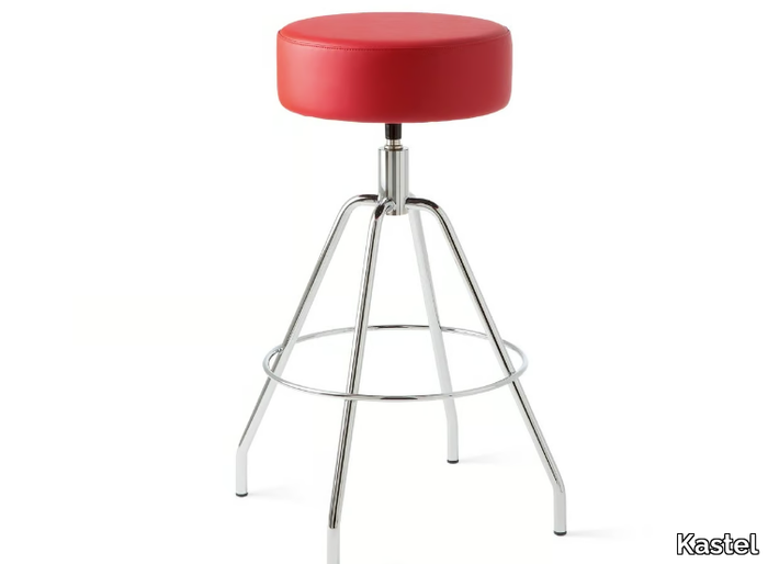 KAT - High swivel stool with footrest _ Kastel