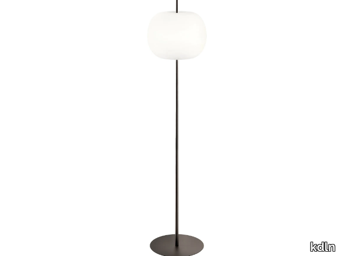 KUSHI XL - Opal glass floor lamp _ KDLN