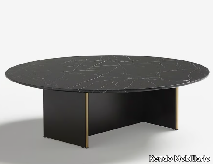 ANT LITE - Round marble coffee table _ Kendo Mobiliario