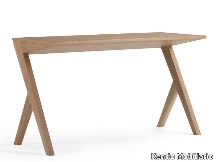 BECO - Solid wood writing desk _ Kendo Mobiliario