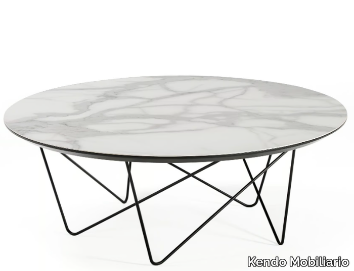 YOHSI - Low round coffee table _ Kendo Mobiliario