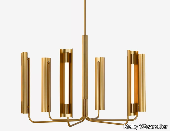 CARSON - LED metal chandelier _ Kelly Wearstler