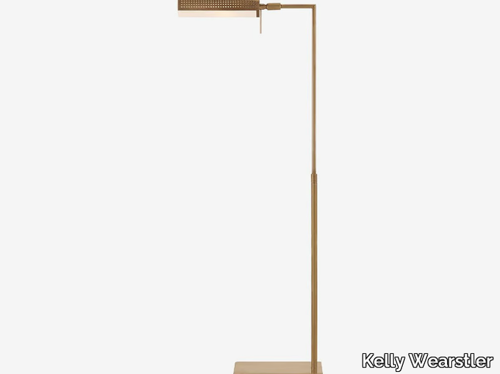 PRECISION PHARMACY FLOOR LAMP - LED reading adjustable metal floor lamp _ Kelly Wearstler