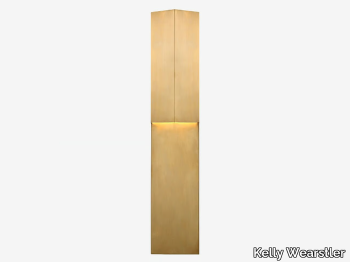 REGA 24" FOLDED SCONCE - LED metal wall lamp _ Kelly Wearstler