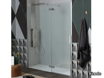 GL8 - Niche shower cabin with hinged door _ Kinedo