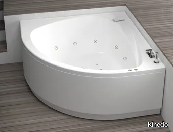 LIFE - Hydromassage corner bathtub _ Kinedo