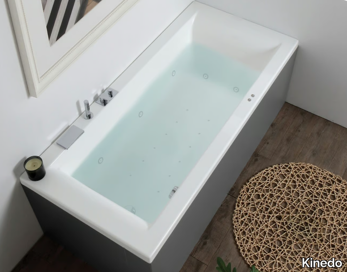 MAMBO - Hydromassage rectangular bathtub _ Kinedo