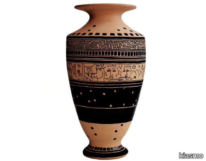 VEIA VI - Terracotta vase _ kiasmo