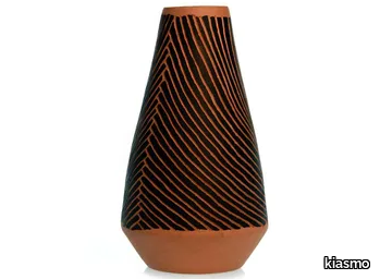 SPIRAL VI - Terracotta vase _ kiasmo