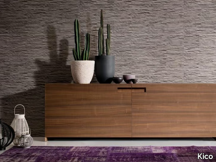 GRACE - Wooden sideboard with coplanar doors _ Kico