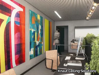 AMF Line Style - Acoustic wall panel _ Knauf Ceiling Solutions