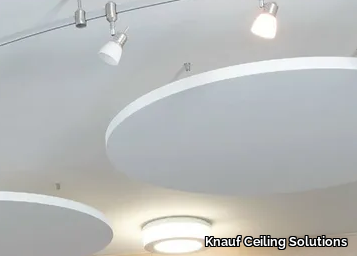 TOPIQ® Sonic element - Rock wool acoustic ceiling clouds _ Knauf Ceiling Solutions