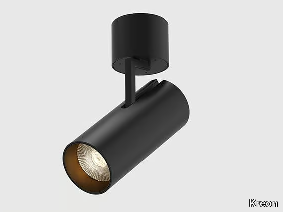 HOLON 80 - LED adjustable aluminium spotlight _ Kreon