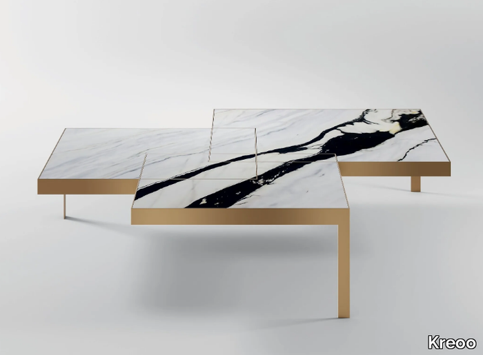 JOHN - Marble coffee table _ Kreoo