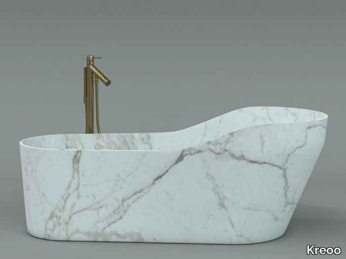 KALYPSO - Marble bathtub _ Kreoo