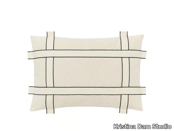 BOW CUSHION COVER - Cotton cushion _ Kristina Dam Studio