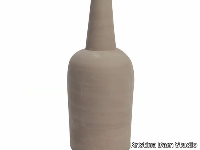 DOME VASE LARGE - Contemporary style stone vase _ Kristina Dam Studio