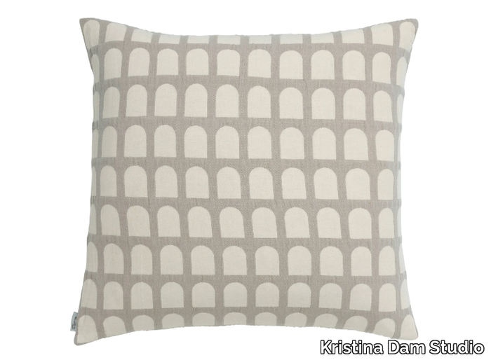 ARCH - Square cotton cushion _ Kristina Dam Studio