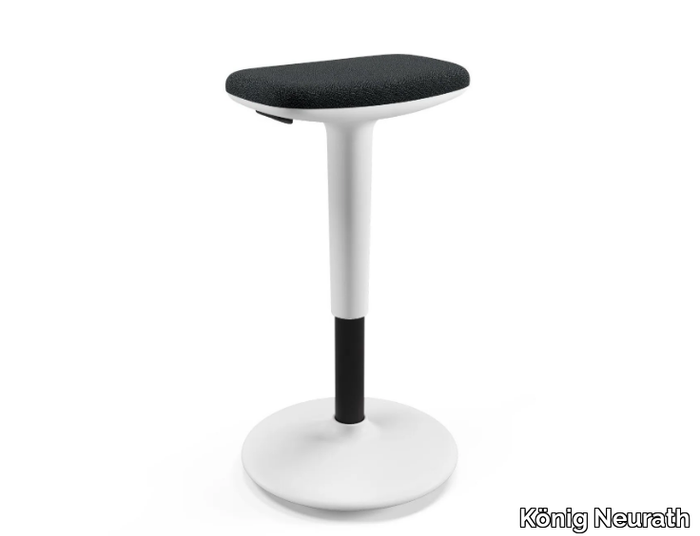 QUICK III - Rocker height-adjustable office stool _ König Neurath