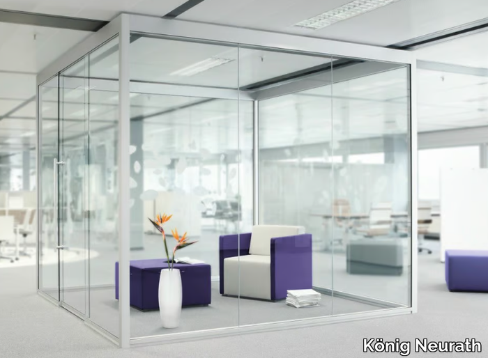 THINK.TANK - Acoustic sliding office partition _ König Neurath