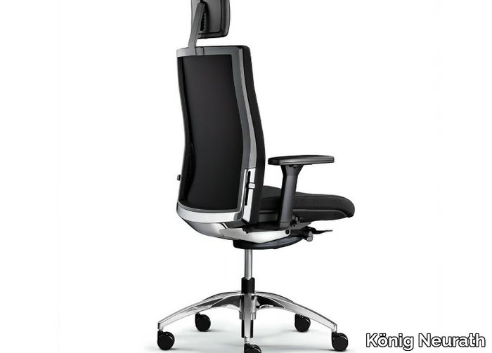 OKAY II - Recliner office chair with castors with 5-Spoke base _ König Neurath