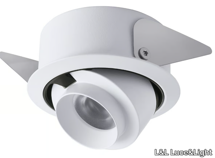 Ciak 2.6 - Recessed LED adjustable aluminium spotlight _ L&L Luce&Light