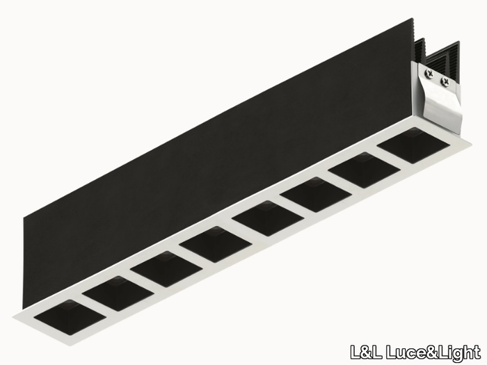 Bitpop 8.1 - Recessed LED aluminium spotlight _ L&L Luce&Light