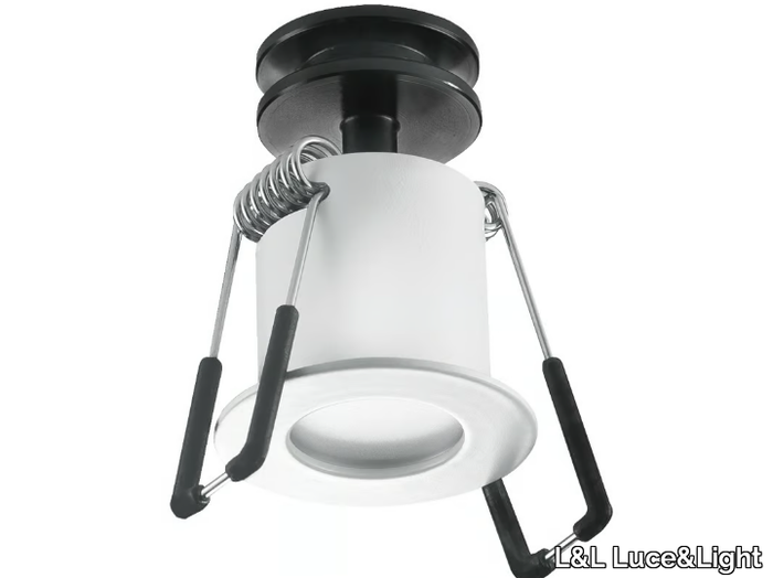 EYES 2.R - Recessed LED brass spotlight _ L&L Luce&Light